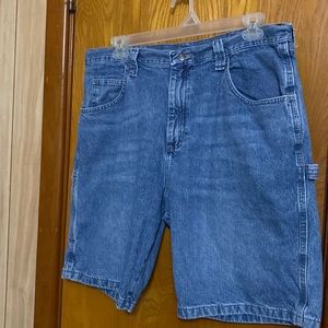Wrangler men’s  Denim carpenter shorts